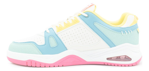 Tenis Charly Para Dama Urbano Casuales Con Válvula Multicolor