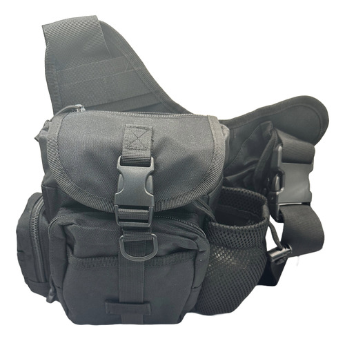 Bolso Cruzado Morral Táctico Militar Impermeable Resisten 9l