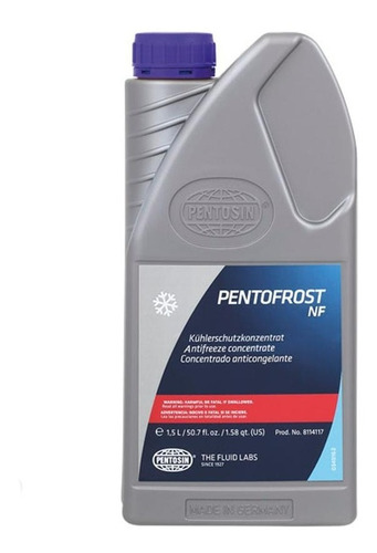 Anticongelante Azul Vw Cabrio 1996 4 Cil 2.0 Pentosin