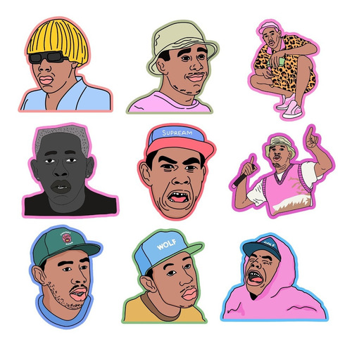 Tyler The Creator Sticker Pack 