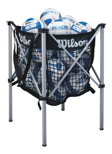 Carro Para Pelotas Cesta Voleibol Para Entrenamiento Wilson