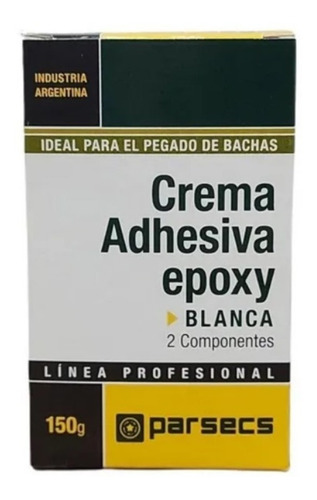 Crema Adhesiva Epoxi Parsecs Blanca 150 Gr