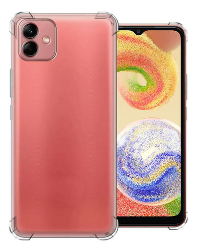 Funda Transparente + Protector Hydrogel Para Samsung A04