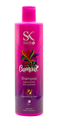 Carnival Shampoo Sarahk De 500ml