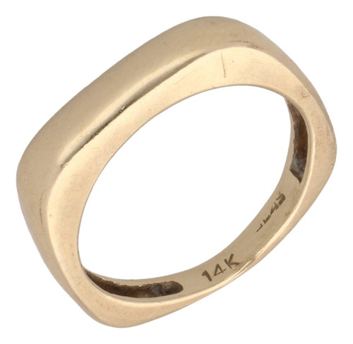 Anillo De 14k Oro Amarillo, 3.1 Gramos