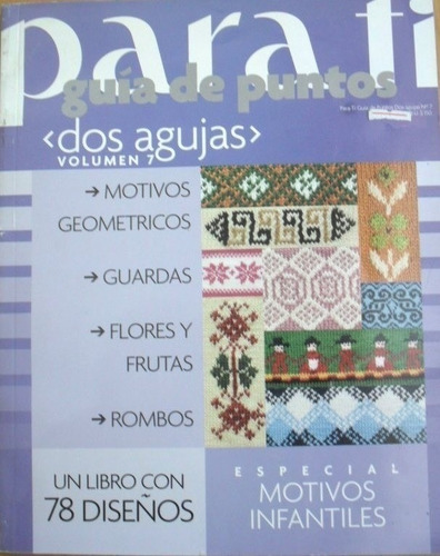 Revista Parati Guia De Puntos Dos Agujas Motivos Infantiles