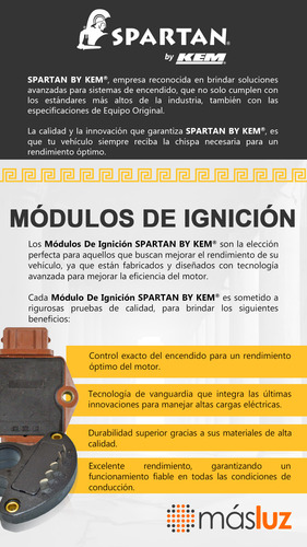 Módulo Ignición L800 8 Cil 6.1l 1980/1985 Spartan By Kem