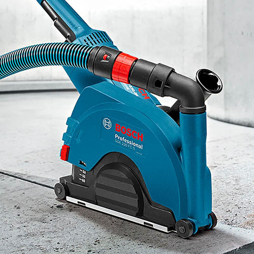 Sistema De Aspiración Polvo Bosch Gde 230 Fc-t Para Esmeril
