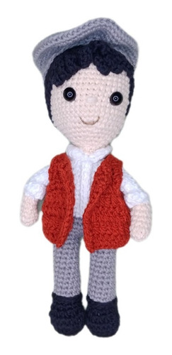 Anne With An E Gilber Blythe 25cm Tejido Muñeco Amigurumi