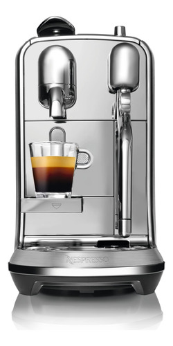 Nespresso Cafetera Creatista Plus Color Metal + Café De