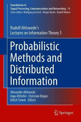 Libro Probabilistic Methods And Distributed Information :...