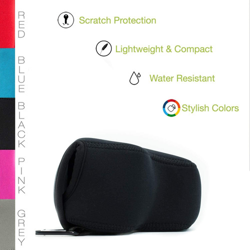 Funda Para Nikon Coolpix B700 Megagear Neopreno Negro
