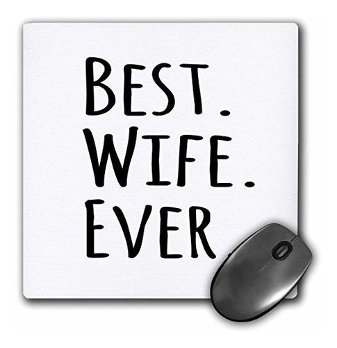 Mouse Pad Mejor Esposa 8  Romántico Aniversario Valentín