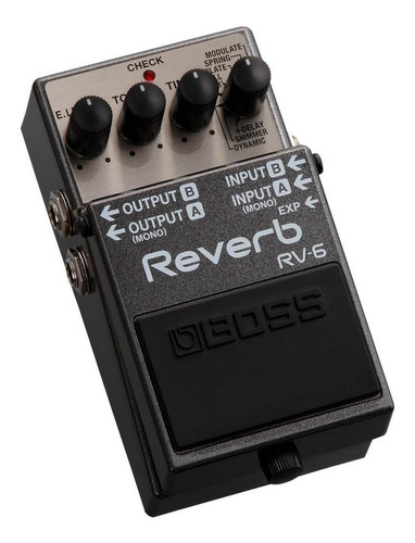 Pedal de efecto Boss Reverb RV-6  negro