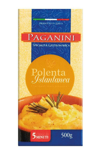 Kit 6x: Polenta Instantânea Paganini 500g