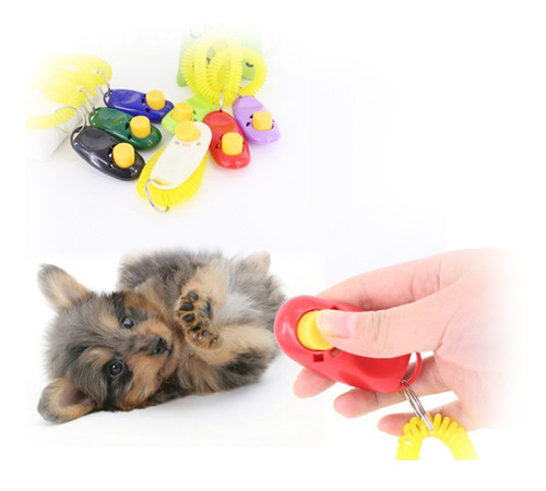 Imagen 5 de 6 de Perro Mascota Cachorro Silbato Clicker Accesoiros De