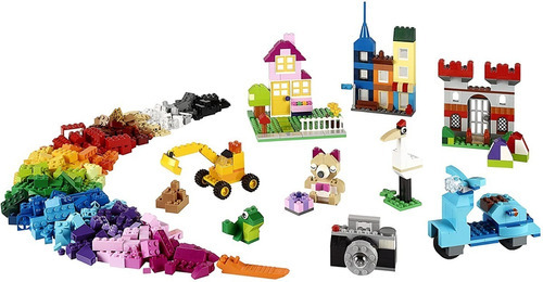 Conjunto De Montar Classic 10698 Caixa Grande De Peças Criativas Lego