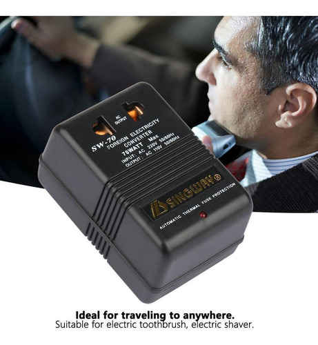 . 220v A 110v Paso Hacia Abajo Convertidor De Voltaje