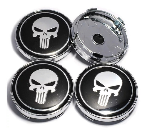 Centros De Rines Punisher Calavera