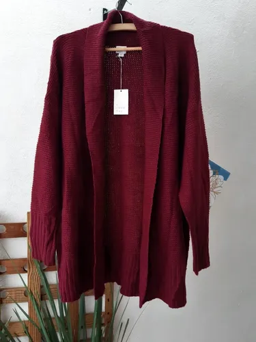 Sueter color vino mujer sale