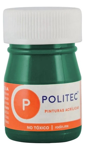 Politec Pintura Acrílica 20 Ml Verde Oscuro