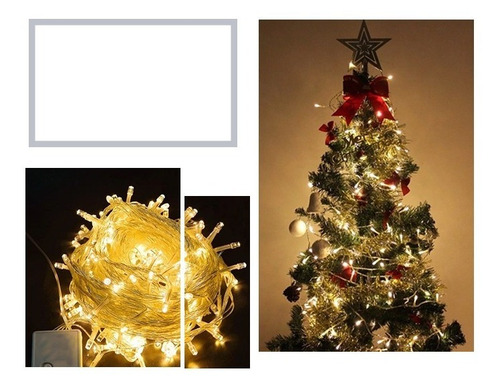 Luces Led Lineal De 300 Para Árbol Navideño