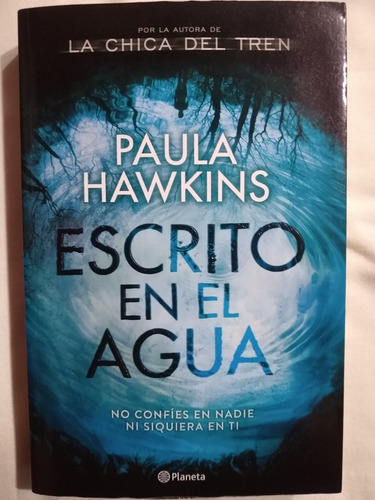 Escrito En El Agua Paula Hawkins Usado