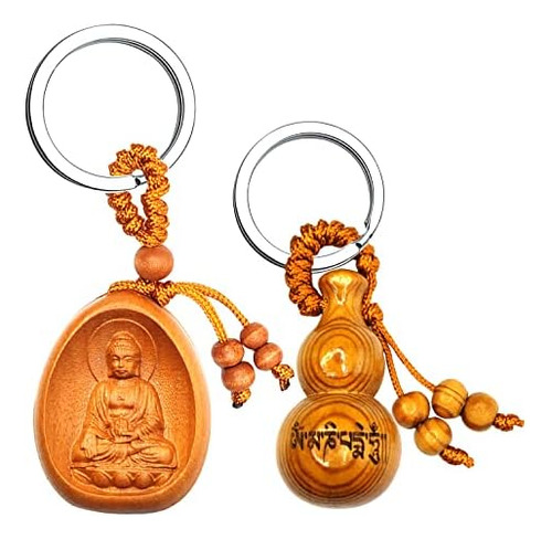 Llavero De Buda Con Un Amuleto De Protección De Amuleto De F