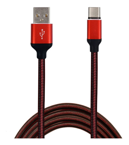 Cable Auxiliar Carga Rápida Usb Tipo C 1000 Mm Y 1.5m