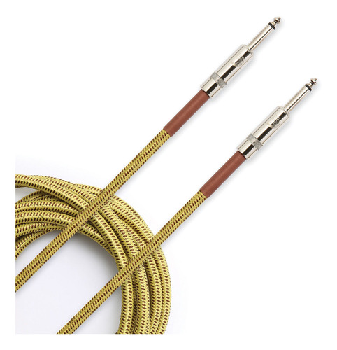 Cable Trenzado Para Instrumentos 25' Custom Series Tweed