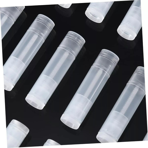 50pz Tubo Envase Balsamo Labial Vacio.diy Hacer Lápiz Labial