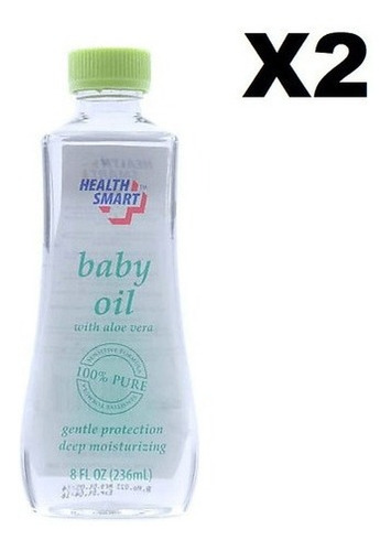 Aceite Para Bebé Health Smart Aloe Vera 236ml