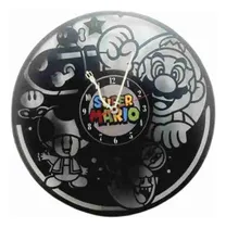 Comprar Reloj De Vinilo Super Mario Bros 4 Regalos Decoracion