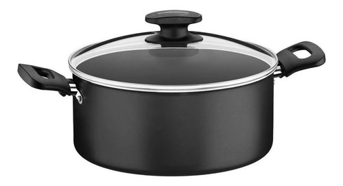 Cacerola Olla Loreto Tramontina Teflon Tapavidrio 20cm 2,8lt