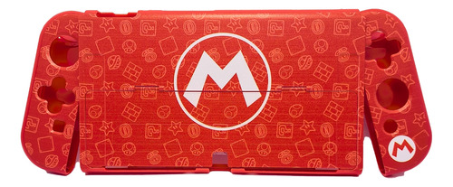 Carcasa  Protectora Mario Bross Para Nintendo Switch Oled