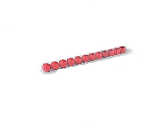 Chirimbolos- Pack De 12 Bolas Navideñas Rojo 5cm Decoración 