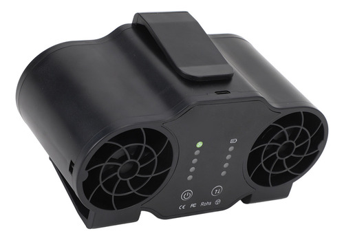 Ventilador Portátil Que Funciona Con Pilas, Clip De Cintura