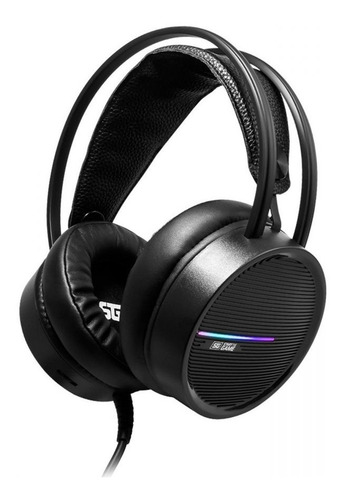 Imagen 2 de 6 de Audífonos Gamer Vorago Hs-502 Negro Con Luz Led