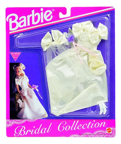 Barbie Bridal Collection Wedding 2 Bows 1992 Edition