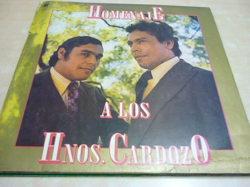 Los Hermanos Cardozo Homenaje Vinilo Promo Excelente