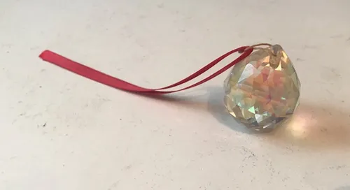 Esfera Cristal Feng Shui ( Ø=3cm) (Usado)