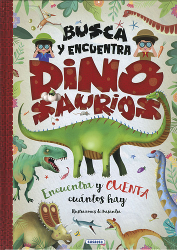 Libro Busca Y Encuentra Dinosaurios - Ediciones, Susaeta