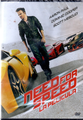 Need For Speed La Película - Dvd Nuevo Orig. Cerrado - Mcbmi