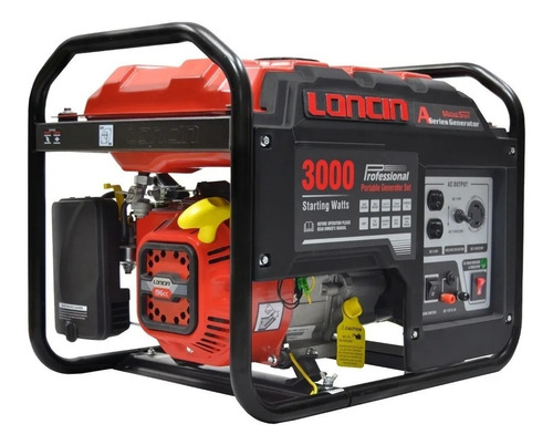 Planta Generador Loncin Lc-3000-as 3.0 Kva 110/220v Gasolina
