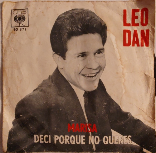 Imagen 2 de 4 de Vinilo Single De Leo Dan Marisa (w170