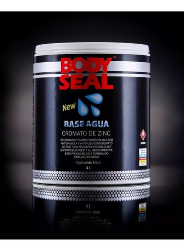 Body Seal Base Agua Negro Galon 