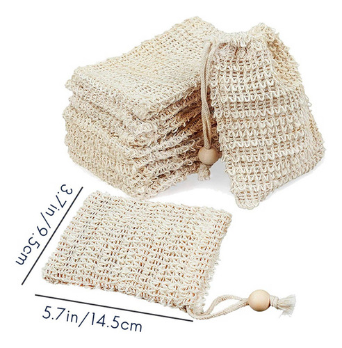 A 40 Bolsas De Malla For Jabón, Bolsas Burbujas Exfoliantes