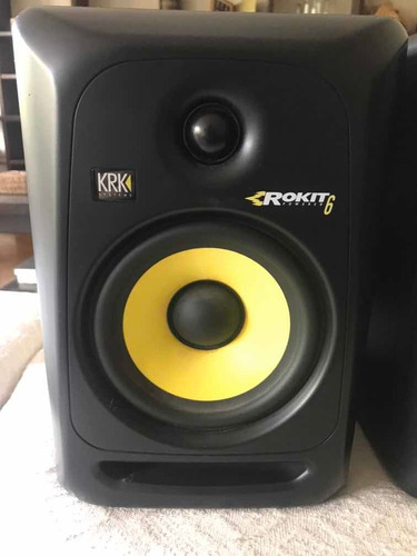 Monitores Krk Rokit6 G3 (par)-activo-entrega Ya!