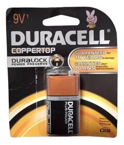 Baterías Duracell 9v Pila Cuadrada Plus Power Calidad Max