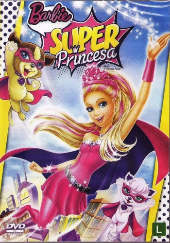 Dvd Infantil Barbie Super Princesa 